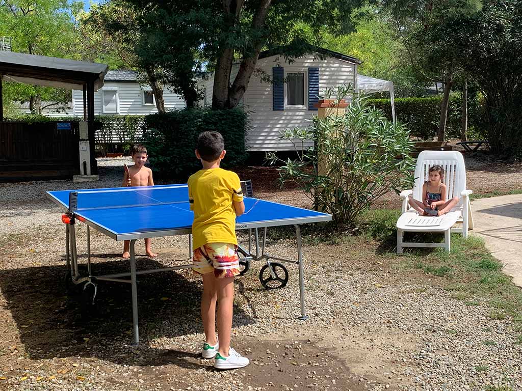 ping pong camping à Le Boulou